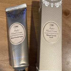 NIB SABON Full Size Hand Cream Patchouli Lavender Vanilla Scent